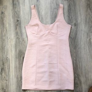 Pink mini dress size M